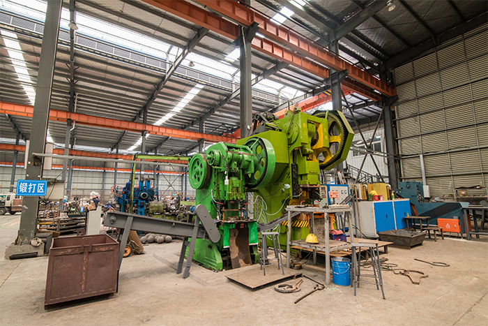 天水网架配件-锥头加工车间